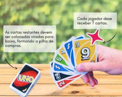 Jogo Uno Cartas Baralho Familia Copag Original Papel Cartão