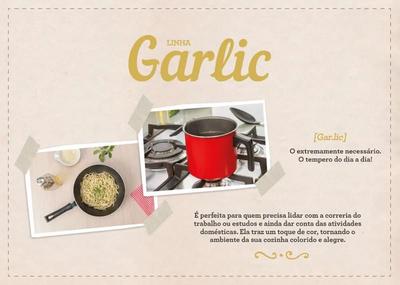 Jogo De Panelas Garlic Brinox 5 Peças - Vermelho