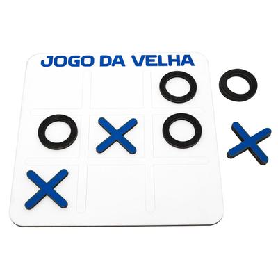 Jogo Da Velha Mdf Personalizado Infantil Tabuleiro 20X20Cm, Magalu  Empresas