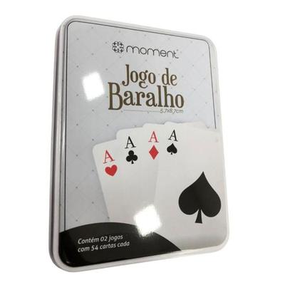 Jogo Baralho Estojo Duplo Plástico - Art Game - Art games - Baralho -  Magazine Luiza