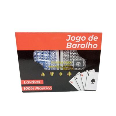 Jogo De Baralho Em Plástico Kit À Prova D'água