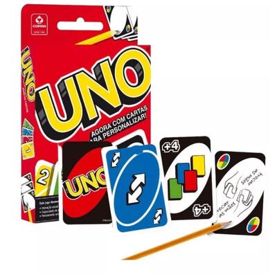 Jogo De Cartas Uno Baralho Colorido