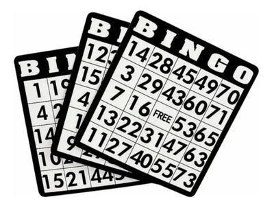 Jogo Bingo, Coluna, 24 Cartelas, Multicor