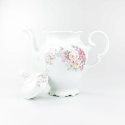 Aparelho de Chá e Café Porcelana Schmidt 53 peças - Dec. Eterna E351 -  SCHMIDT