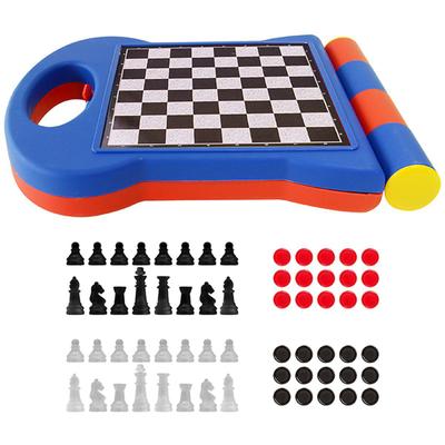 Grande Magnetic Madeira Folding Chess Game Board, 3 em 1, Gamão, Damas,  Jogos de Viagem, Conjunto