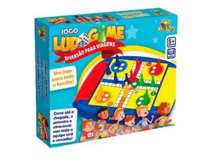 Jogo De Tabuleiro 2 Em 1 Ludo E Sobe E Desce Infantil