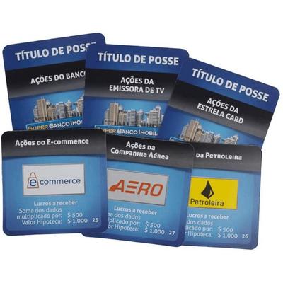 Jogo Super Banco Imobiliário Tabuleiro Estrela