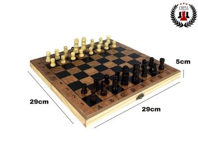 Jogo de xadrez profissional conjunto de jogos de madeira dobrável
