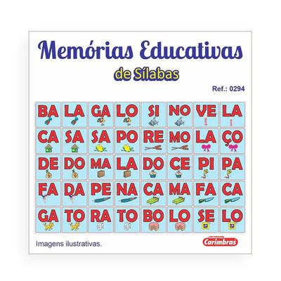 brinquedo Jogo Pedagógico Didático Encaixando as Sílabas 40 Peças Madeira  Educativo para Alfabetização Lúdica - Brinquedos Educativos Pedagógicos de  Madeira