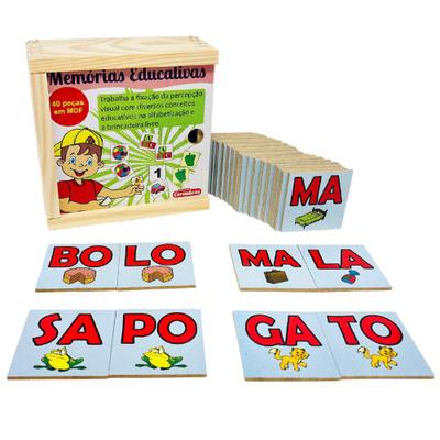 Jogo da Memória - Alfabeto - Educa Market