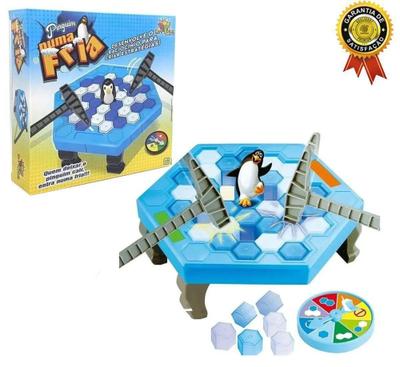 Jogo Infantil Tabuleiro Pinguim Picareta Quebra Gelo Oferta