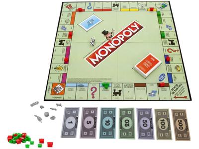 Brinquedo Jogo Hasbro Gaming Monopoly - Jogo para a família. De 2 a 6  jogadores - C1009 - Hasbro, Verde/Vermelho