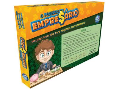 Jogo O Pequeno Empresário Tabuleiro Brinquedo Criança Amigos