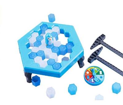 Jogo Pinguim Quebra Gelo Numa Fria Mesa Brinquedo Infantil - Art