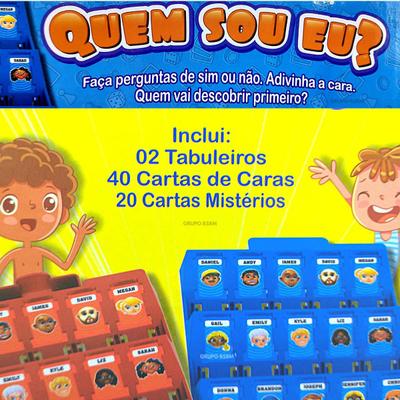 Jogo de Cartas Quem Sou Eu