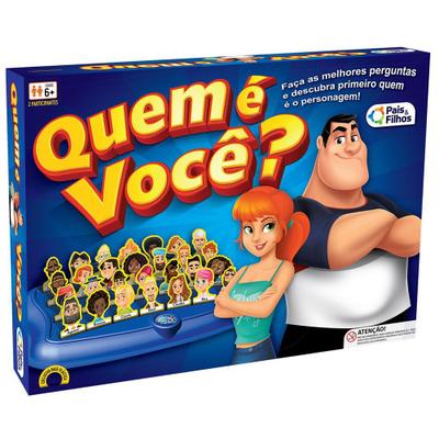 Jogo Infantil Quem É Você Dino - Estilo Cara a Cara 7271 - Pais e Filhos -  Jogos de Tabuleiro - Magazine Luiza