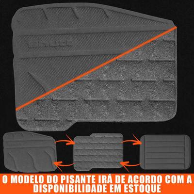 Jogo de Tapetes Compatível New Civic 3 Peças - Connect Parts