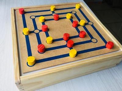 Jogo da Velha MDF Recreativos Melhores Brinquedos Educativos Para