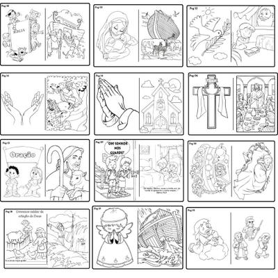 Kit 200 Desenhos Para Colorir Em Folha A4 - 2 Por Folha - INFINITY - Kit de  Colorir - Magazine Luiza