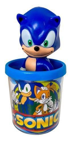 Kit 4 Personagens Turma Do Sonic