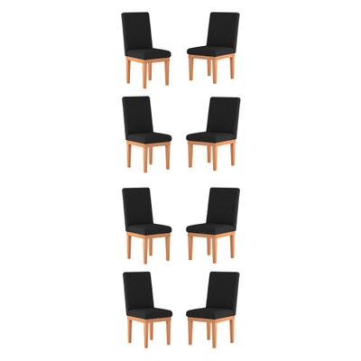Kit 6 Cadeiras Estofadas Reforçadas Para Mesa De Jantar - Balaqui