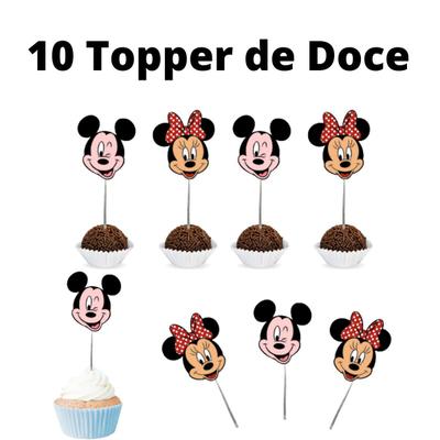 Topo de Bolo Minnie Vermelha Para Festa de Aniversário Infantil - Piffer -  Topo de Bolo - Magazine Luiza