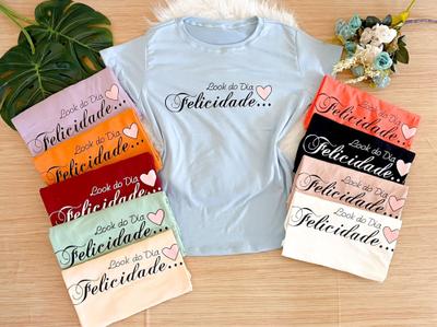 Kit 10 T-shirts Blusas Moda Feminina Roupas Atacado Revenda