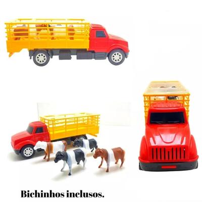 Caminhãozinho Caçamba Basculante Infantil Brinquedo Miniatura - Usual  Brinquedos - Caminhões, Motos e Ônibus de Brinquedo - Magazine Luiza