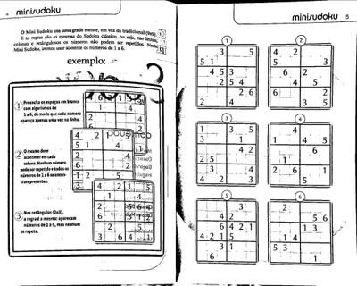 Coquetel Sudoku Fácil/Médio/Difícil - Livro 33