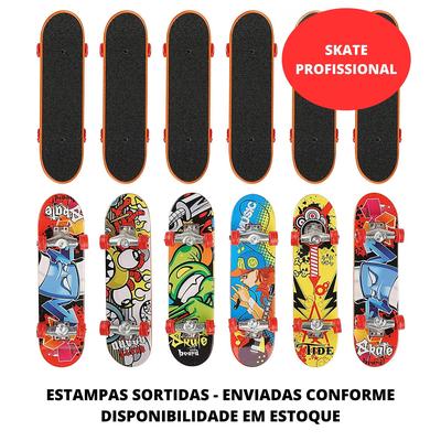 Kit Skate de Dedo Profissional - Fingerboard