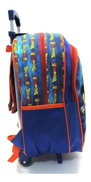 Kit Completo Mochila Infantil Dragon Ball Z Goku Super Rodinhas