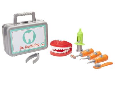 Kit Maleta Dentista Infantil - Brinquedo Doutor Dentinho - Brincando de  Dentista