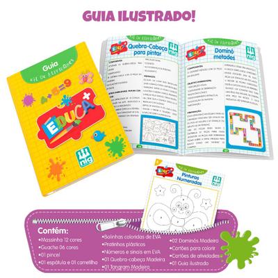 Quebra-cabeça Númerico Infantil em Eva