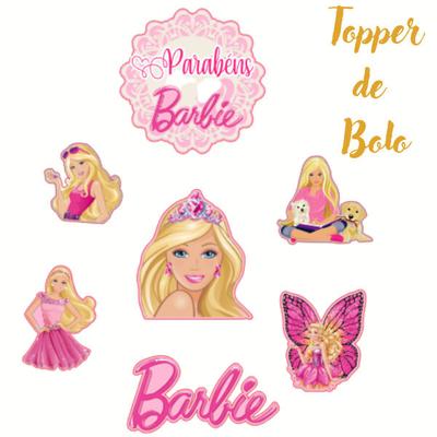 Bolo Barbie  Bolo barbie, Festa de aniversário da barbie, Bolo de  aniversário da barbie