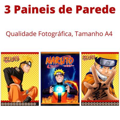 Topper Naruto  Festa infantil naruto, Bolo do naruto, Aniversário