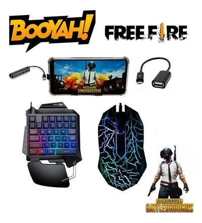 Kit Mobilador Completo Jogar Free Fire P/ Celular Led Rgb