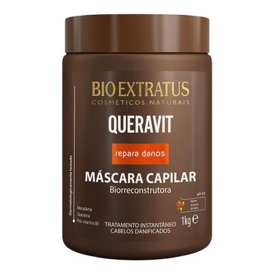 Kit Máscara de Reconstrução Queravit 1 Kg e Banho de Creme Tutano 1Kg  Hidratação - Bio Extratus, Magalu Empresas