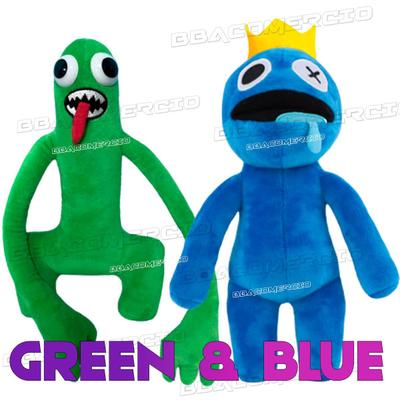 Pelúcia Rainbow Friends Roblox Monstro Blue Azul Babão 30cm