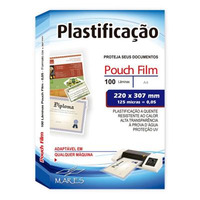 Kit Plastificadora 3x1 A4 + 100 Plástico De Plastificar Kp08 Voltagem 220v