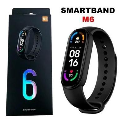 M6, Relógio Inteligente, SmartWatch, Rosa, Relógio de Esporte, Bluetooth,  Conexão Aplicativo, Xiaomi, Android, Apple