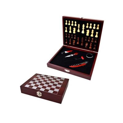 Jogo Xadrez de Madeira - com Tabuleiro de madeira - 34 peças - UNYHOME -  Loja NS.com