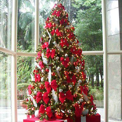 Laço natalino vermelho aveludado 19x23 | Magalu Empresas | B2B e compras  com CNPJ