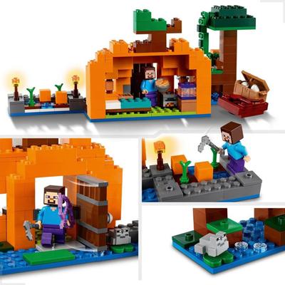 LEGO Minecraft A Casa do Porco 490 peças 21170 - Brinquedos de Montar e  Desmontar - Magazine Luiza