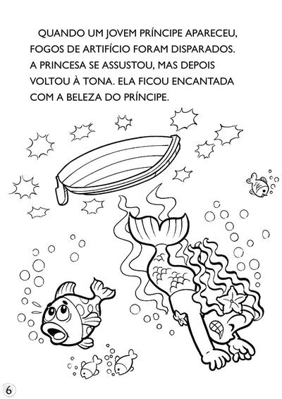 Princesas - Colorir Com Brilho - SBS