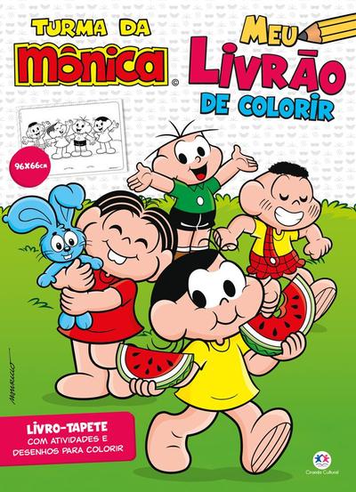 501 Desenhos Para Colorir Turma da Mônica Capa Comum