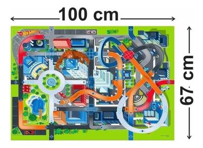 Pista Tapete Hot Wheels Grande Cidade P/ Carrinhos 150cm - Final