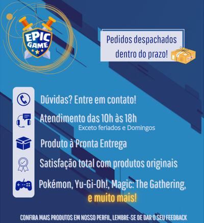 Lote Pack 100 Cartas Pokémon Aleatórios sem Nenhuma Repetida