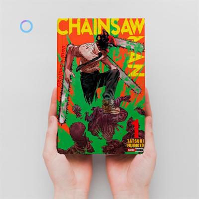 Camiseta Manga Comprida Chainsaw Man Motosserra Anime 3 - Estilo
