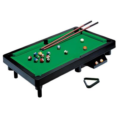 Jogo De Sinuca Mini Snooker Brinquedo Infantil Com 15 Itens