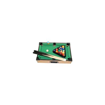 Bilhar De Mesa Sinuca Snooker Portátil Tacos E Bolas 31X51Cm